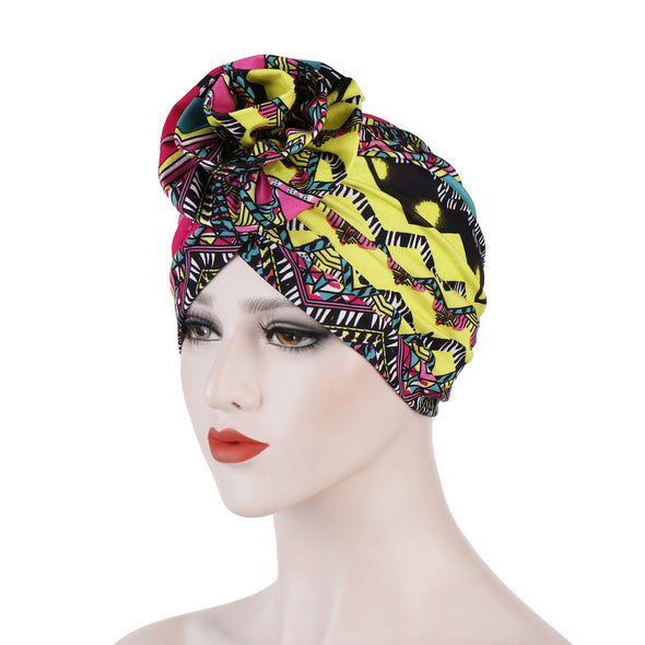 Multi-Color Stylish Turban Hat