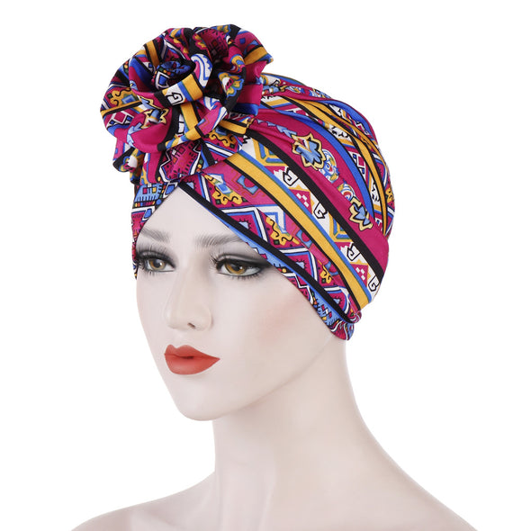 Multi-Color Stylish Turban Hat