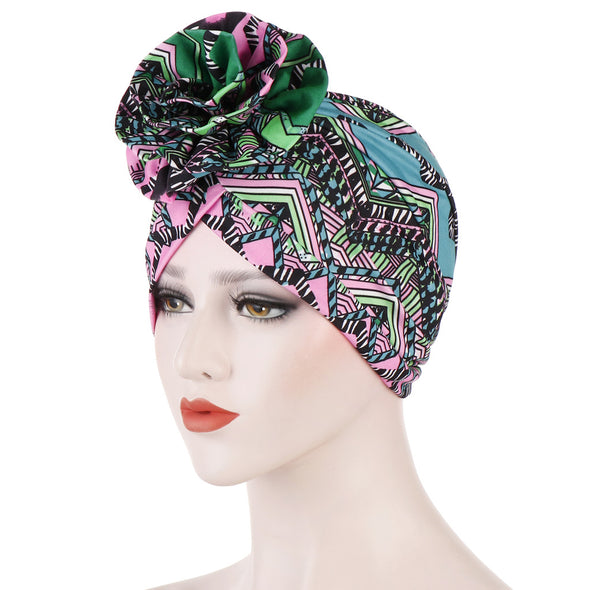 Multi-Color Stylish Turban Hat