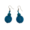 Zulu ball shaped earrings