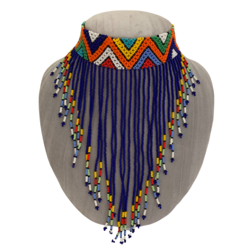 Zulu Beaded Choker Necklace